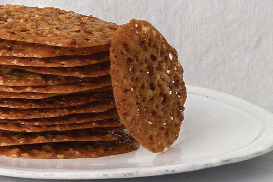Praline lace cookies - A recipe by Epicuriantime.com